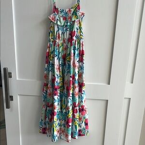 Cat and Jack Floral Kids Maxi Dress size 7/8